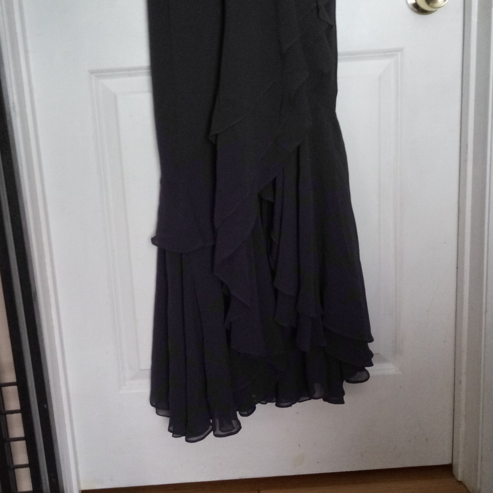 C/MEO COLLECTIVE Navy Be About You Gown Size S - Picture 10 of 14